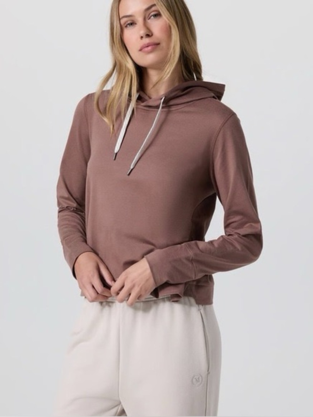 Vuori Halo Essentials Brown Hoodie Size XXL